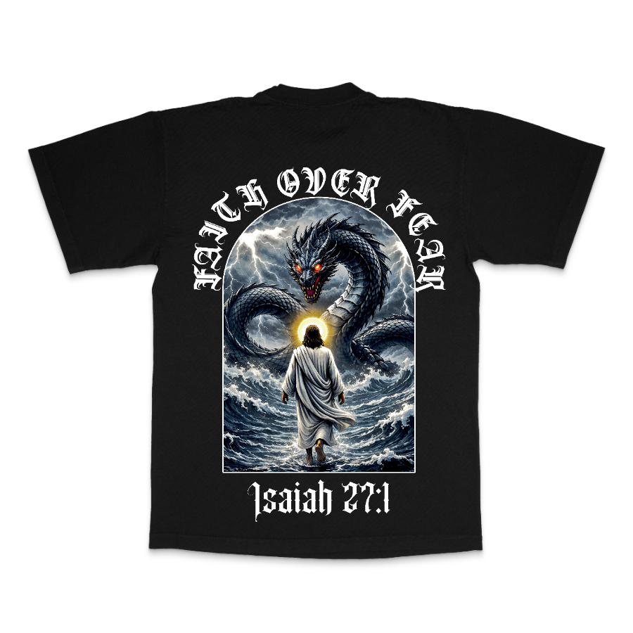 faith over fear tee shirt